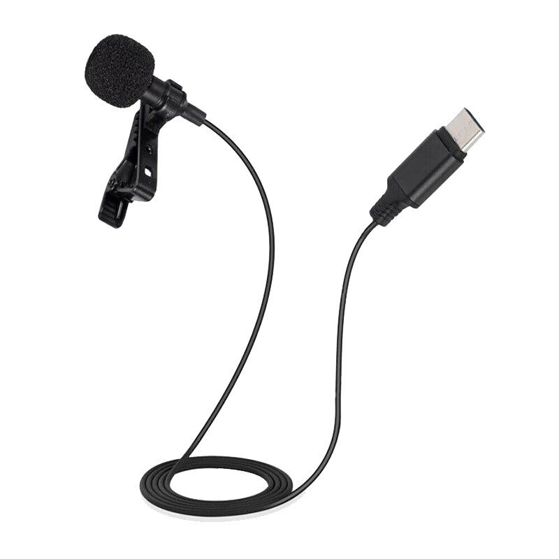 Magicvoice JH-042 Cep Telefonu için Type-C Youtuber Yaka Mikrofonu