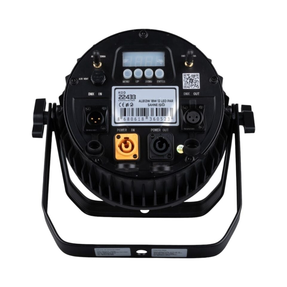 Aolait ALB12W 12X18w RGBW LED Par Sahne Işıklandırması