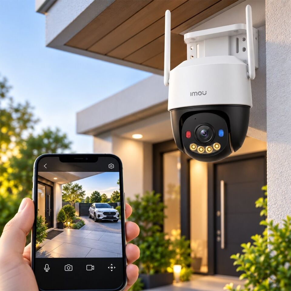 Imou IPC-K7FP-5V0W Cruiser SC Dış Mekan 5MP 3K Wi-fi PT Kamera