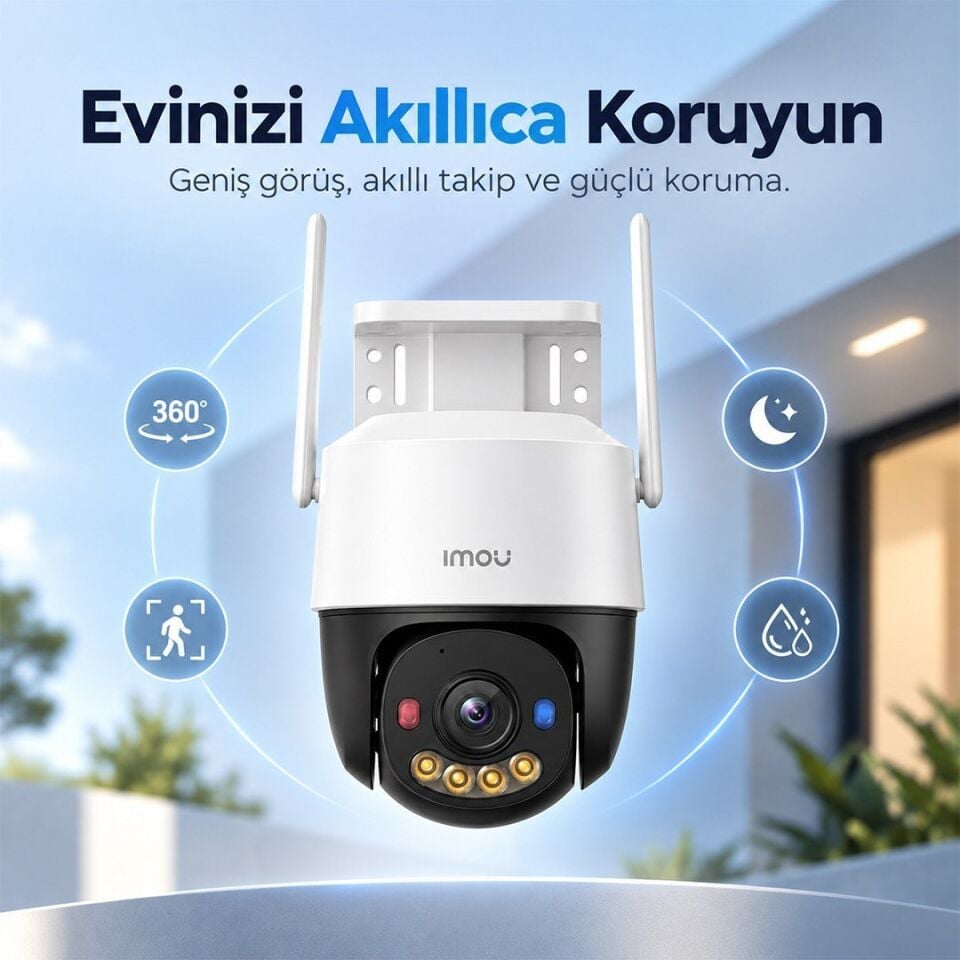 Imou IPC-K7FP-5V0W Cruiser SC Dış Mekan 5MP 3K Wi-fi PT Kamera