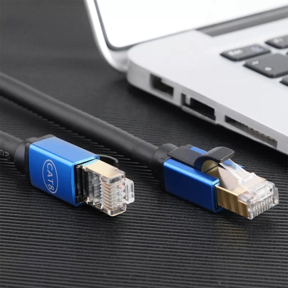 PowerMaster PM-25147 Cat8 S/FTP RJ45 Ethernet 20 Metre Kablo