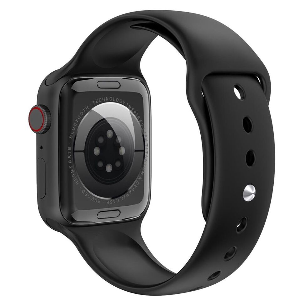 Hytech W99 Watch IOS Ve Android Uyumlu Mactive 2.05 İnç Geniş Ekranlı Siyah Akıllı Saat