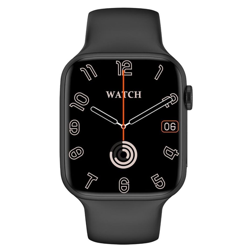 Hytech W99 Watch IOS Ve Android Uyumlu Mactive 2.05 İnç Geniş Ekranlı Siyah Akıllı Saat