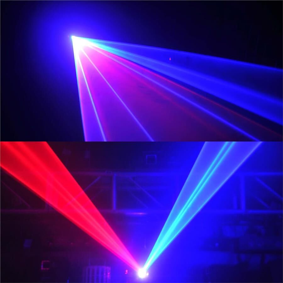 Layu C220RB Kırmızı-Mavi Çift Renk Beam Efekt Lazeri