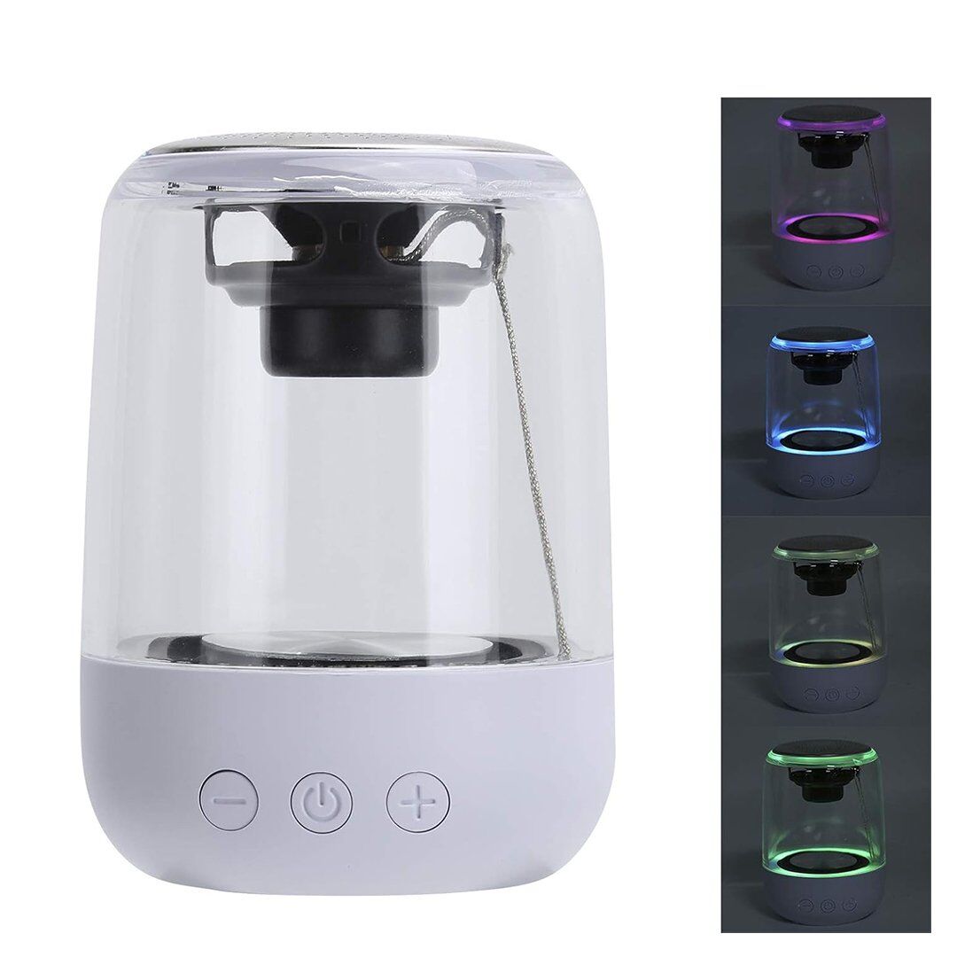 MagicVoice MV-24696 600 Mah Taşınabilir RGB Mikrofonlu Aux-TF-Bluetooth 3 Watt Hoparlör