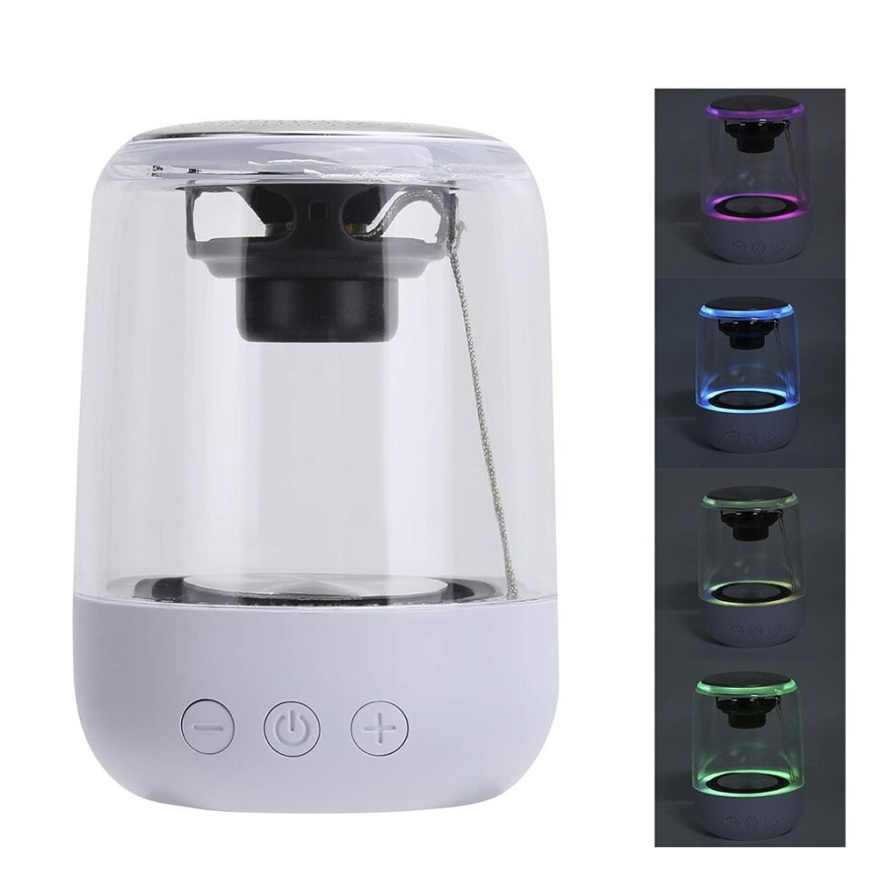 MagicVoice MV-24696 600 Mah Taşınabilir RGB Mikrofonlu Aux-TF-Bluetooth 3 Watt Hoparlör