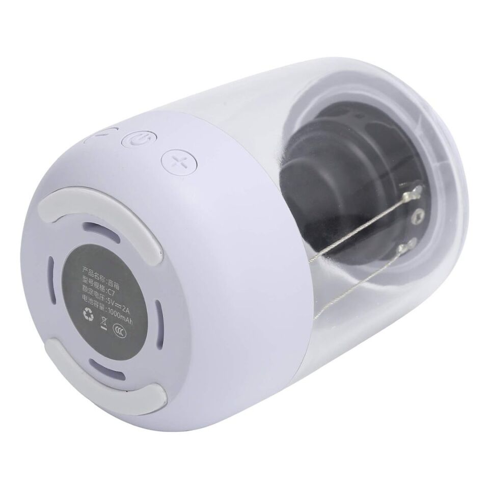 MagicVoice MV-24696 600 Mah Taşınabilir RGB Mikrofonlu Aux-TF-Bluetooth 3 Watt Hoparlör