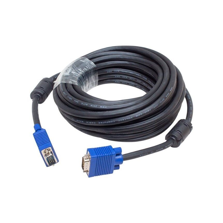 Powermaster VGA-155 Erkek-Erkek 3+6 15 Pin 5 Metre VGA Kablo