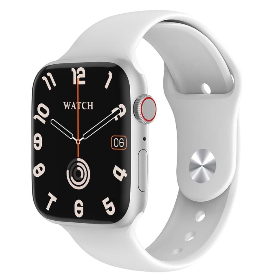 Hytech W59 Mini IOS Ve Android Uyumlu Mactive 1.74 İnch IPS Screen Gümüş Akıllı Saat