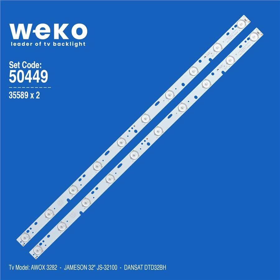 Wkset-5449 35589X2 Kj315d10-Zc14f-03 - 303Kj315034  2 Adet Led Bar