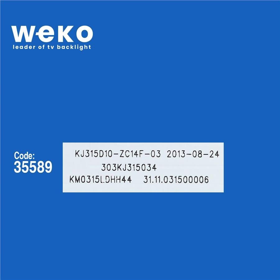 Wkset-5449 35589X2 Kj315d10-Zc14f-03 - 303Kj315034  2 Adet Led Bar
