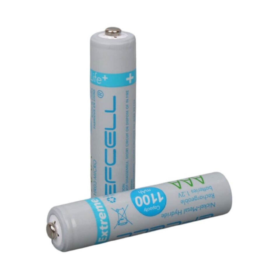Efcell Extreme Life+ 1.2 Volt 1100mAh AAA İnce Şarjlı Pil