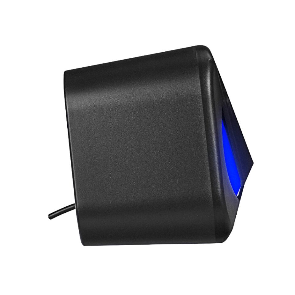 Snopy SN-83U Led Işıklı 2W*2 Siyah Usb 2.0 Rgb Işıklı Gaming 1+1 Mini Speaker Hoparlör