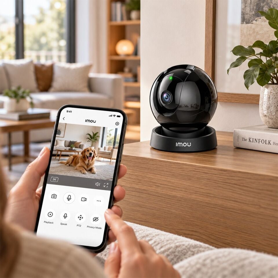 Imou IPC S2DP 5R1S Rex 3D R1 5MP Akıllı İç Mekan Kamera