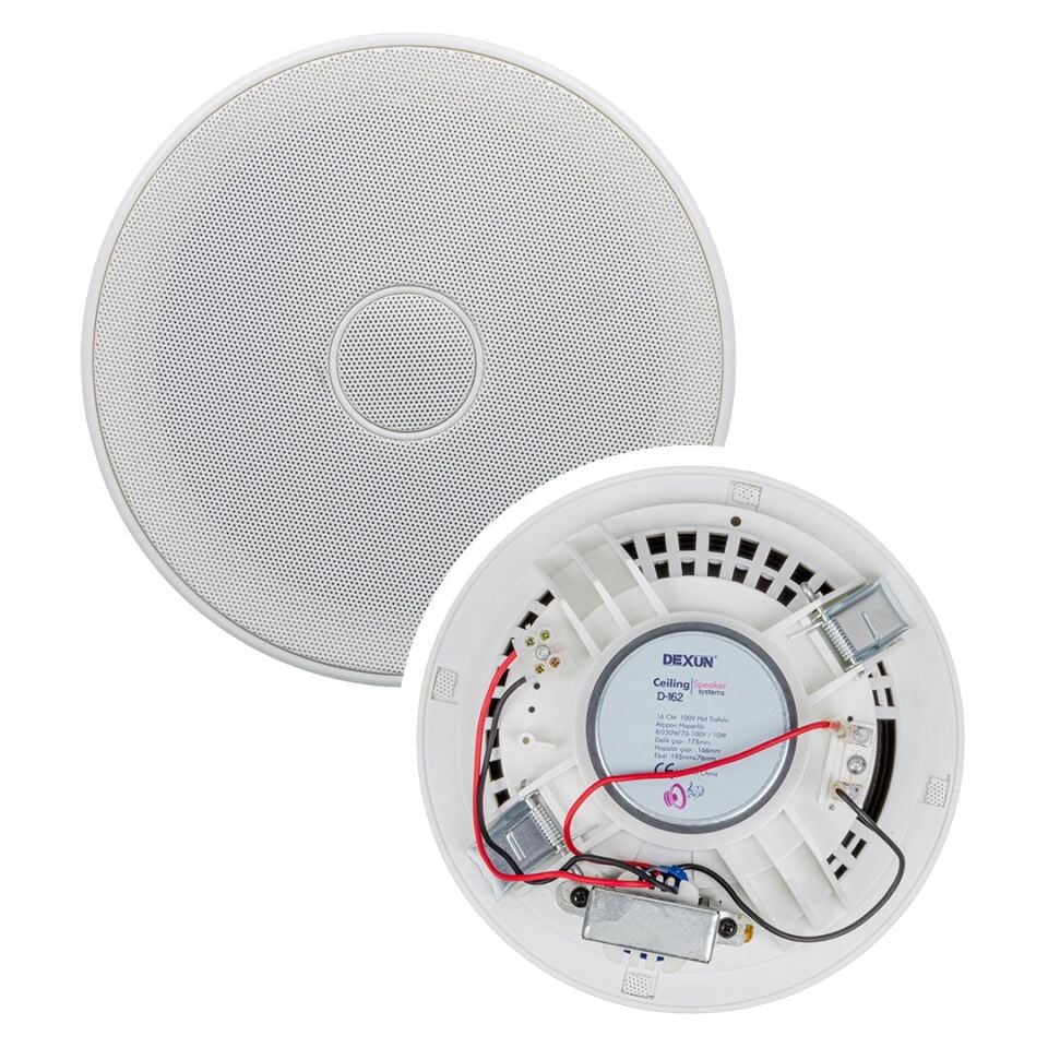 Dexun D-162 16CM 100V Max 50W Hat Trafolu Alçıpan Hoparlör