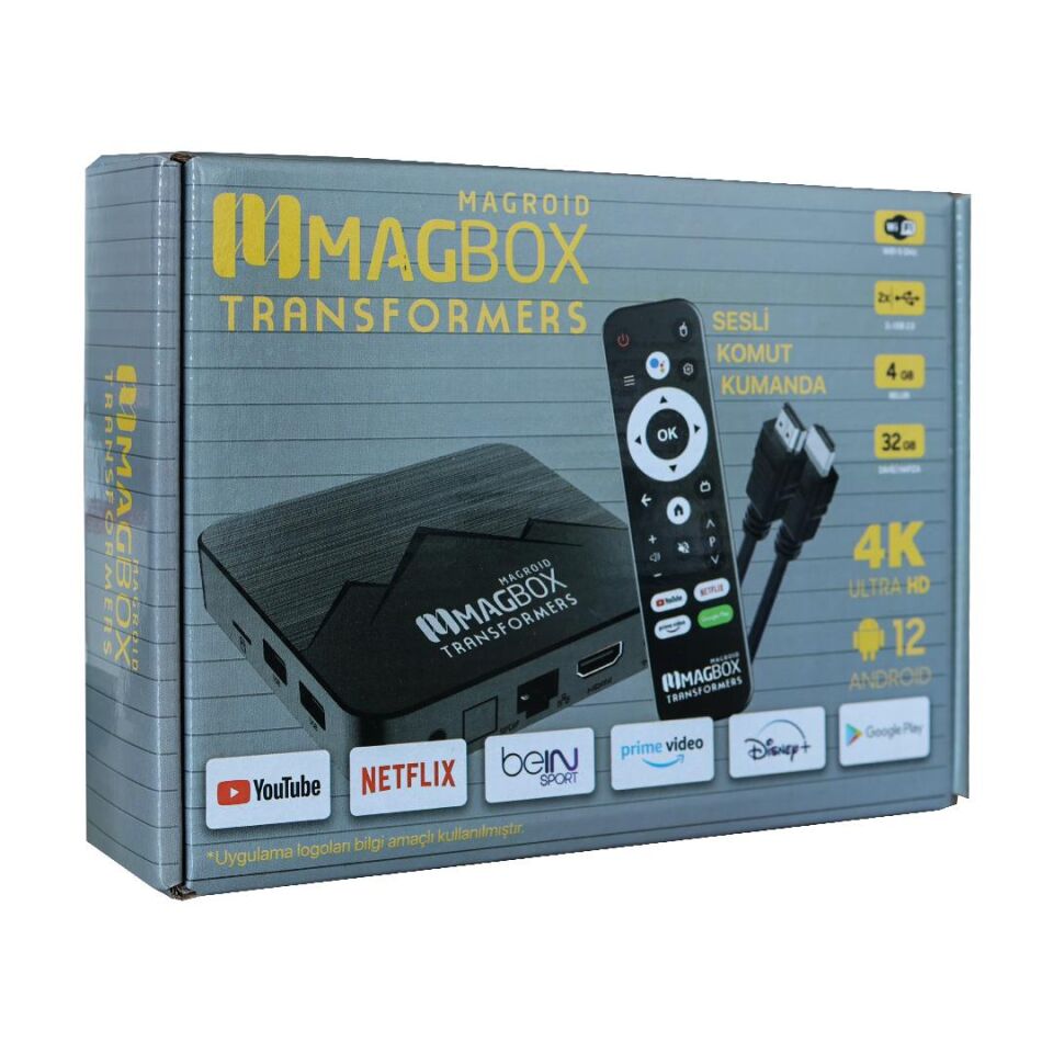 Magbox Magroid Transformers Android TV Box