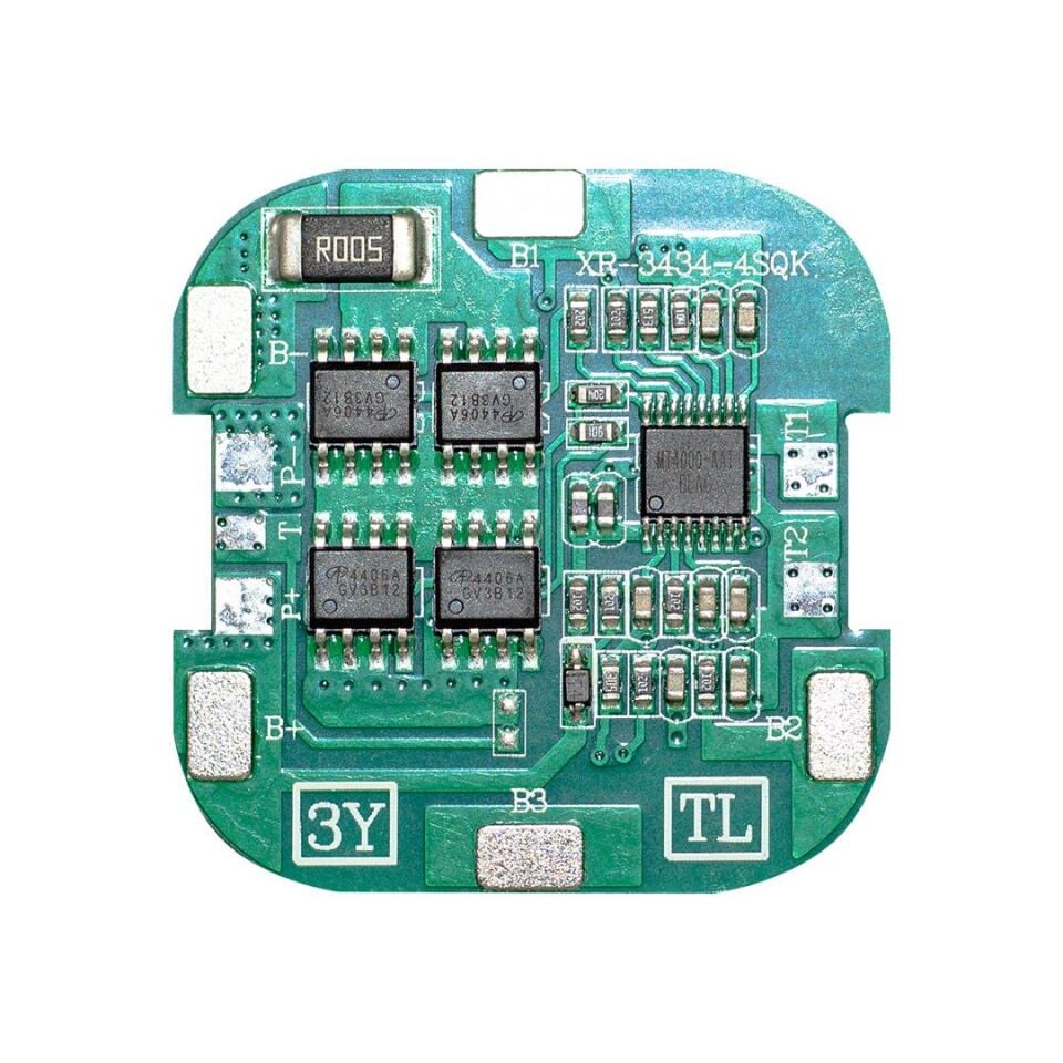 Daly 4S 14.8 Volt 8 Amper 18650 Şarj-Deşarj Koruma Kartı