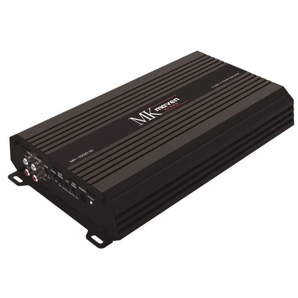 MK Maven MK-1000.1D Mono 1 Kanal 1000W RMS Subwoofer Bass Kontrollü Class D Oto Amfisi