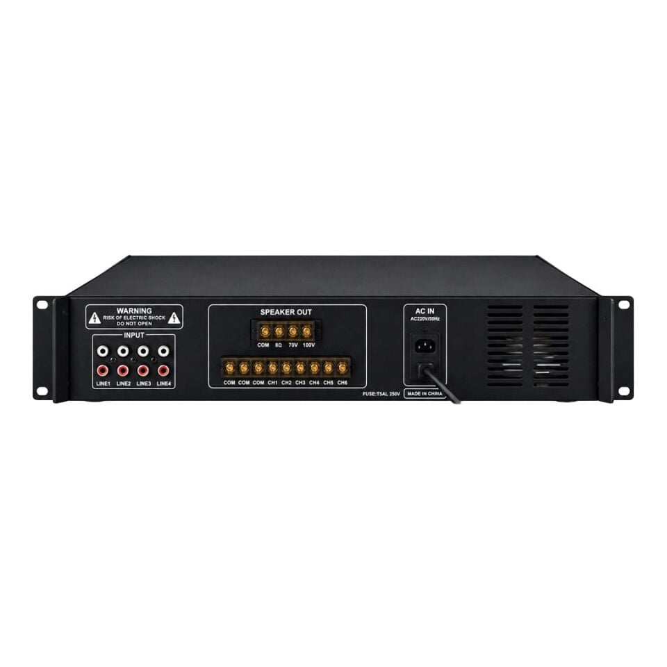 Westa WM 2500U 500 Watt 6 Bölgeli Hat Trafolu Mikser Amfi