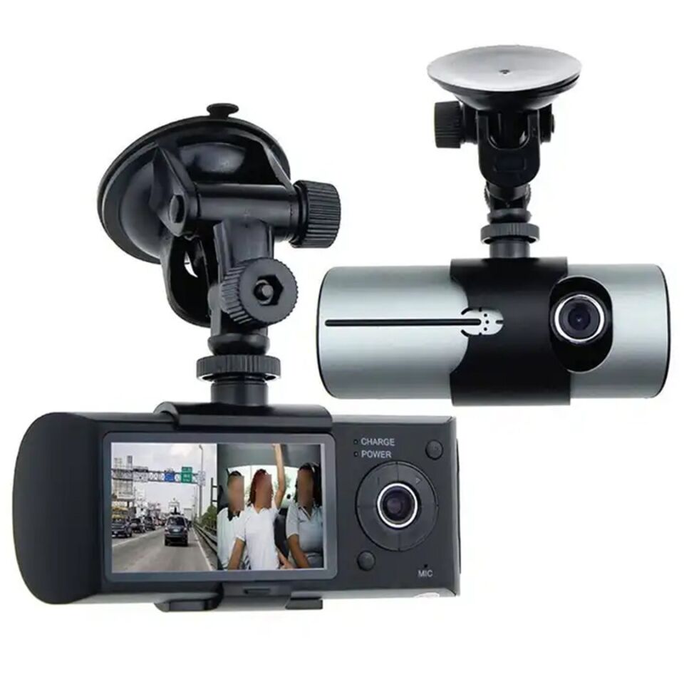 PowerMaster R300 GPS Destekli Çift Kameralı Araç İçi Kamera