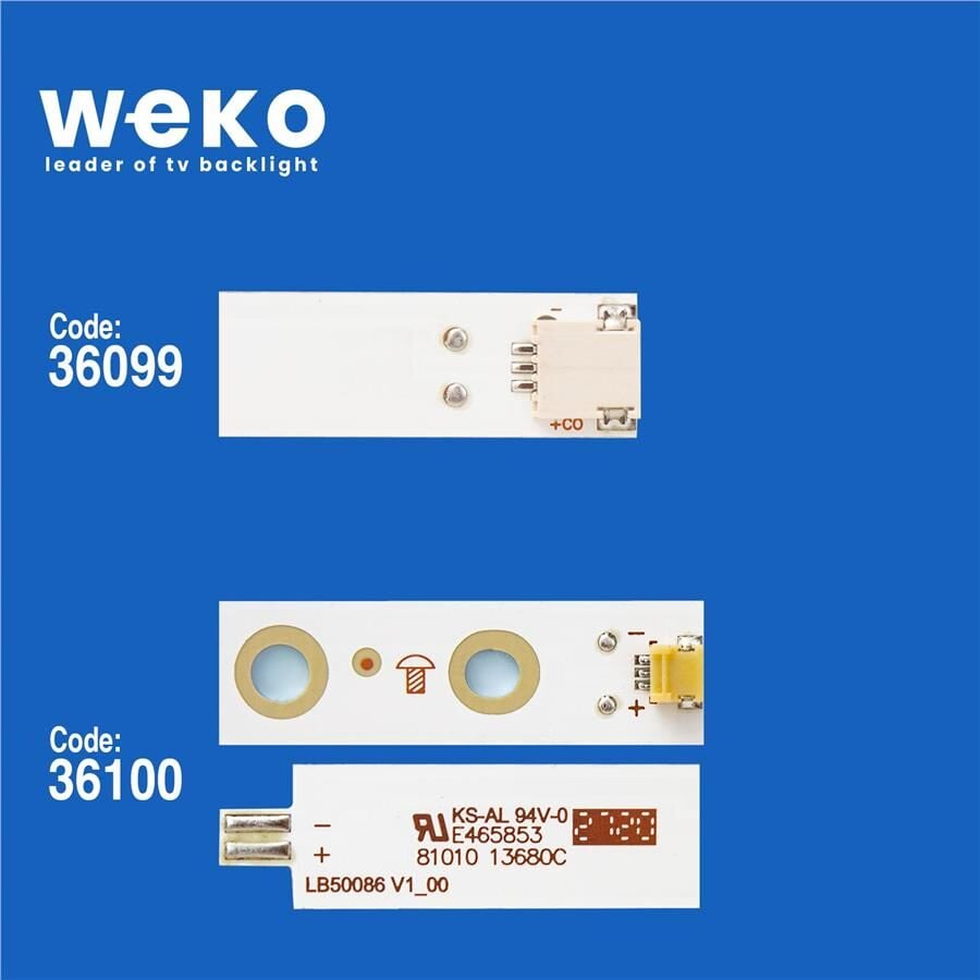 Wkset-5455 36099X5 36100X5 Lb50086 V1_00 V0_00 10 Adet Led Bar