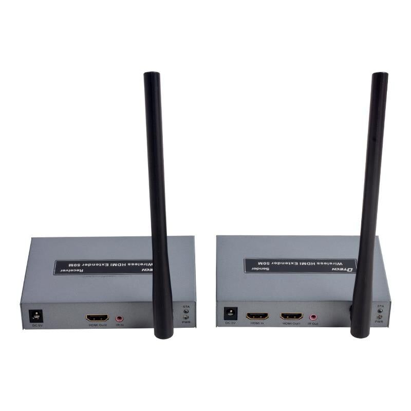 Powermaster HDMI Kablosuz Extender Cat6 50 Metre Uzatıcı