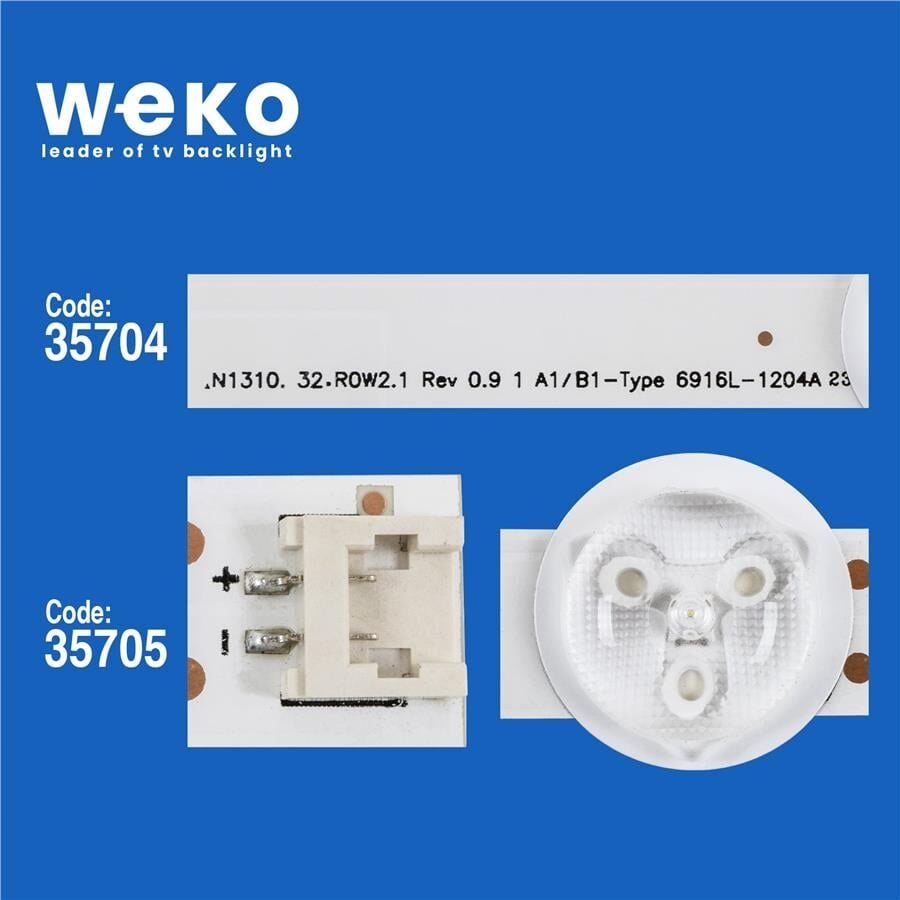 Wkset-5214 35704X1 35705X2 32 V13 Rev 0.0 3 Adet Led Bar (Birleştirilmiş)