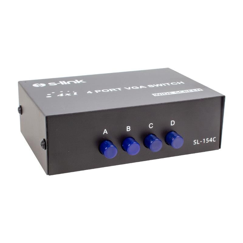 Powermaster PM-20014 4 Port 150 MHz Vga Switch