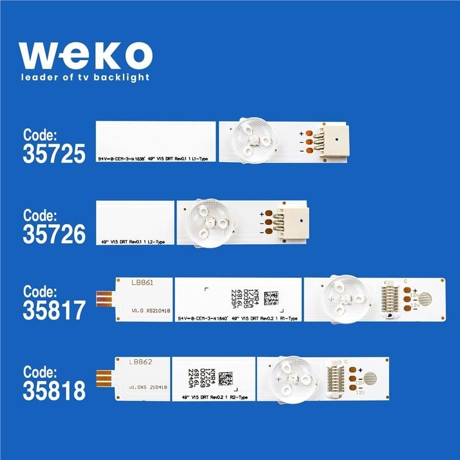 Wkset-5216 35725X4 35726X4 35817X4 35818X4 49 V15 Drt Rev0.1 16 Adet Led Bar