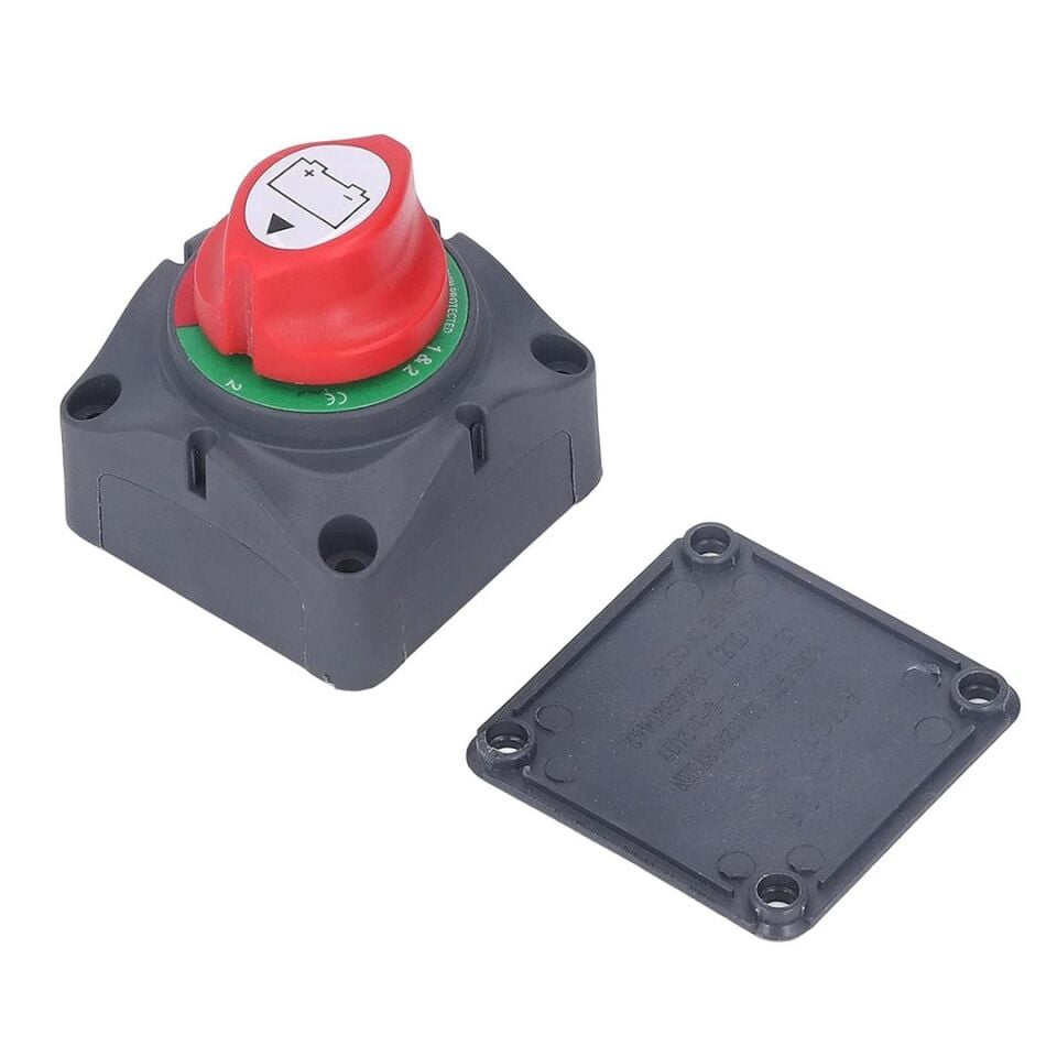 Powermaster Akü Şalteri 275A 3P 12-24V 1+2 Çift Devreli