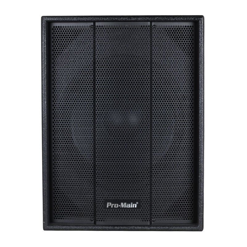 Pro-Main MS-1015SP 1000W 38 CM Ahşap Kabin Pasif Subwoofer Hoparlör