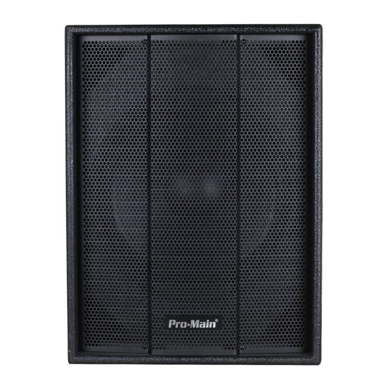 Pro-Main MS-1015SP 1000W 38 CM Ahşap Kabin Pasif Subwoofer Hoparlör