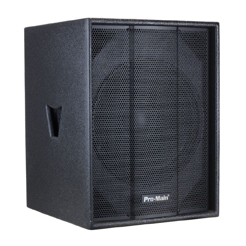 Pro-Main MS-1015SP 1000W 38 CM Ahşap Kabin Pasif Subwoofer Hoparlör