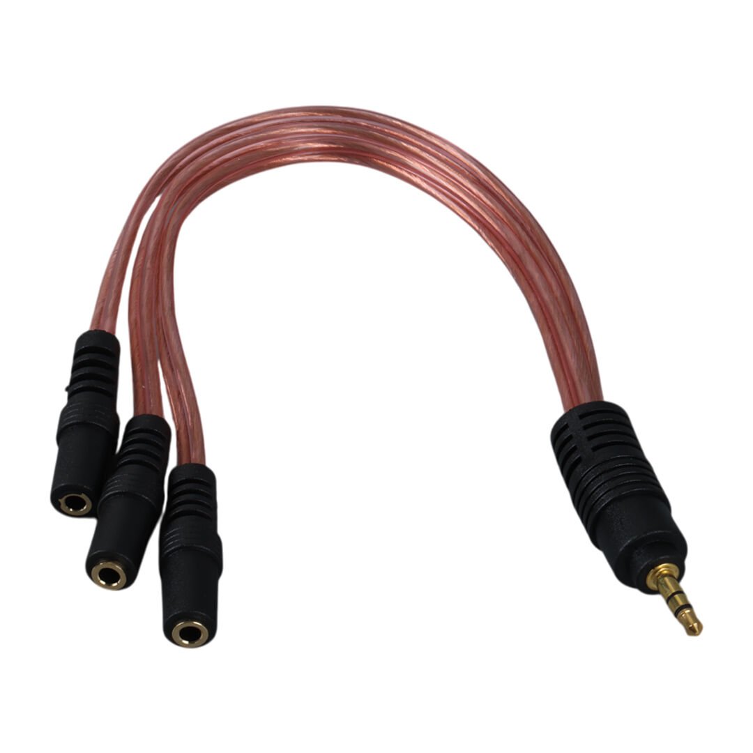 PowerMaster PM-12283 3.5Mm Stereo 3X Dişi Kulaklık Çoklayıcı