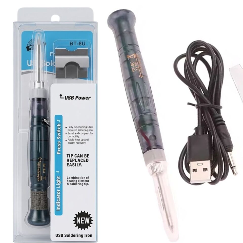 Powermaster BT-8U 5 Volt 8 Watt USB Kalem Havya