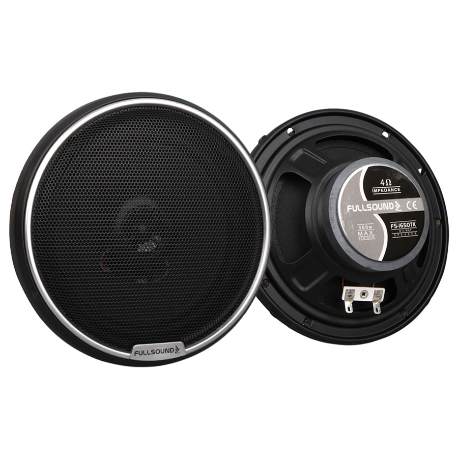 Fullsound FS-1650TK 16 CM 6'' 200 Watt Tweeterlı Kapaklı Oto Hoparlör