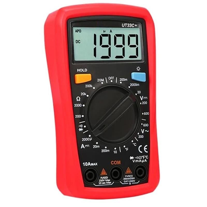 Uni-T UT-33C+ Dijital Multimetre Ölçü Aleti
