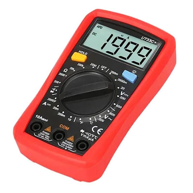 Uni-T UT-33C+ Dijital Multimetre Ölçü Aleti