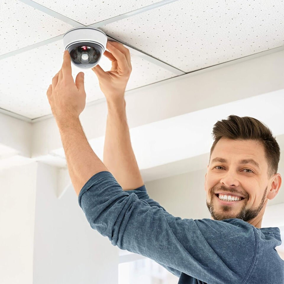 Powermaster PM-1200 Kırmızı Ledli Maket Dome Kamera
