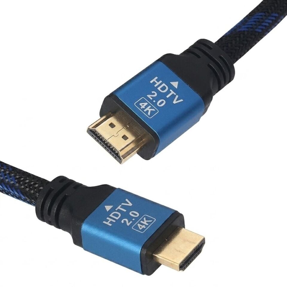 Powermaster Örgülü Çipsetli Çift Filtreli 40Metre HDMI Kablo