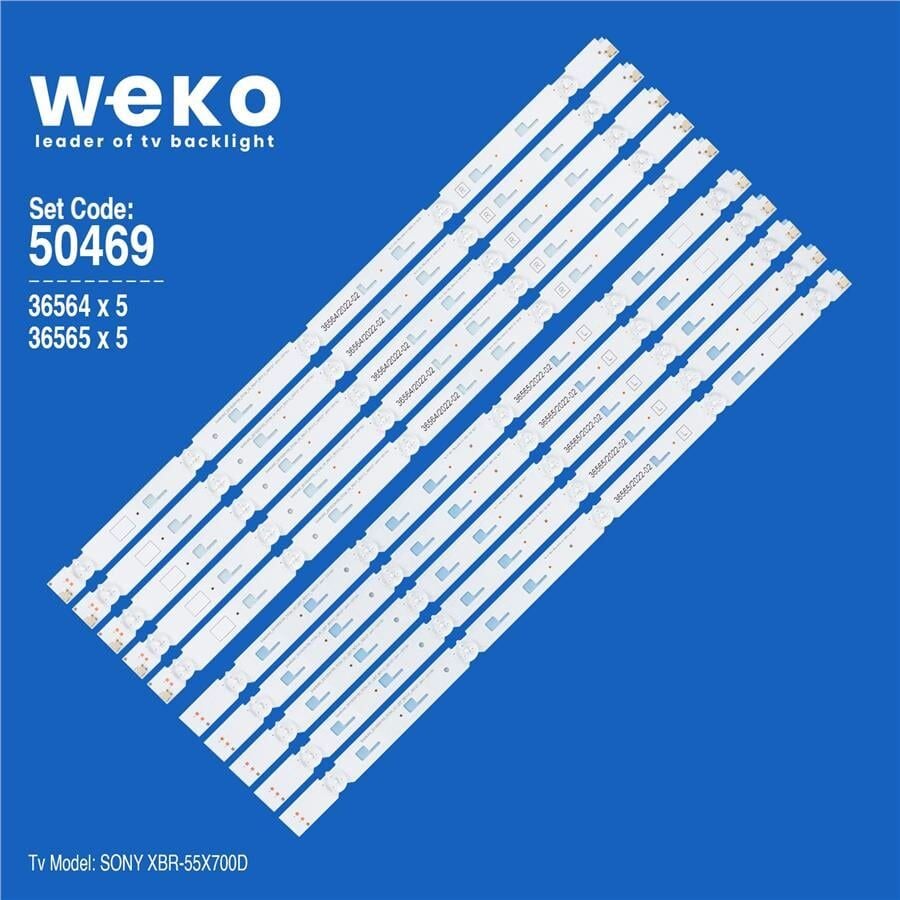 Wkset-5469 36564X5 36565X5 Samsung_2015Sony55_Fcom_05 10 Adet Led Bar