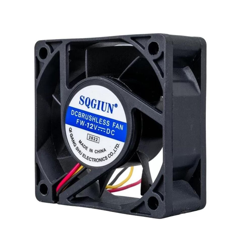 Powermaster IC-216 Fırçasız DC Fan 60X60x25mm 12 Volt 3 Pin