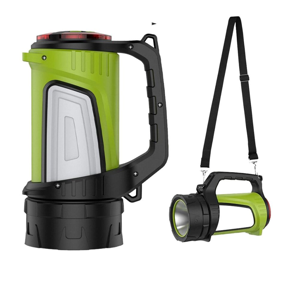 Powermaster JS-881C Ledli Uzun Menzilli Şarjlı Işıldak Fener