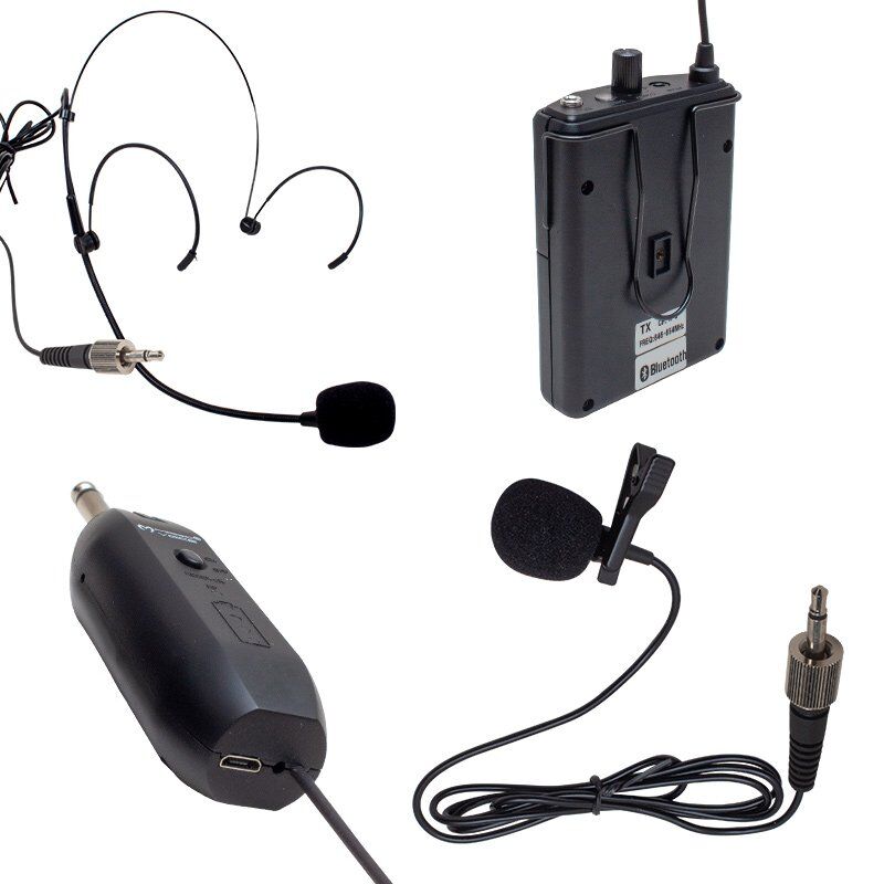 Magicvoice Mv-19601 UHF Bluetooth Kablosuz İkili Mikrofon
