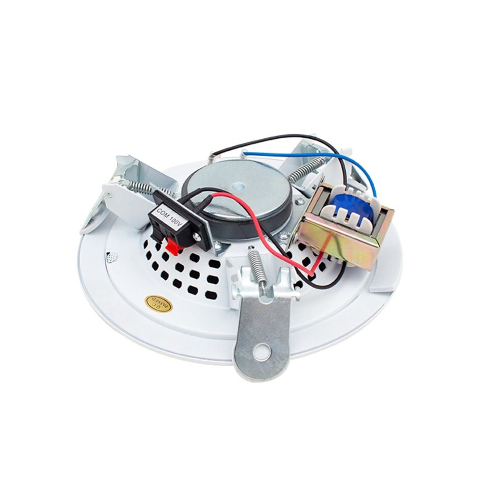MagicVoice MV-6695 18 CM 6 Watt Beyaz Trafolu Metal Kasa Alçıpan Hoparlör