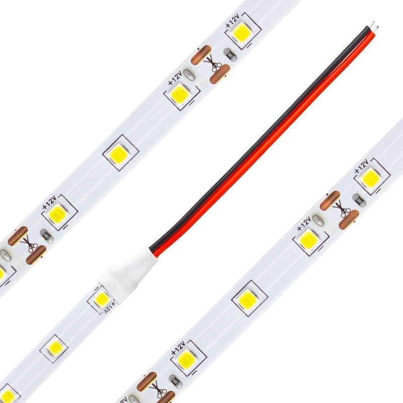 Powermaster 3 Çipli Silikonsuz 5 Metre Beyaz Şerit Led