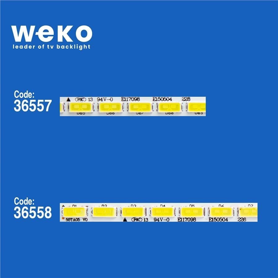 Wkset-5471 36557X1 36558X1 55Ta04 7030Pkg/55Ta05 7030Pkg 2 Adet Led Bar (72Led)