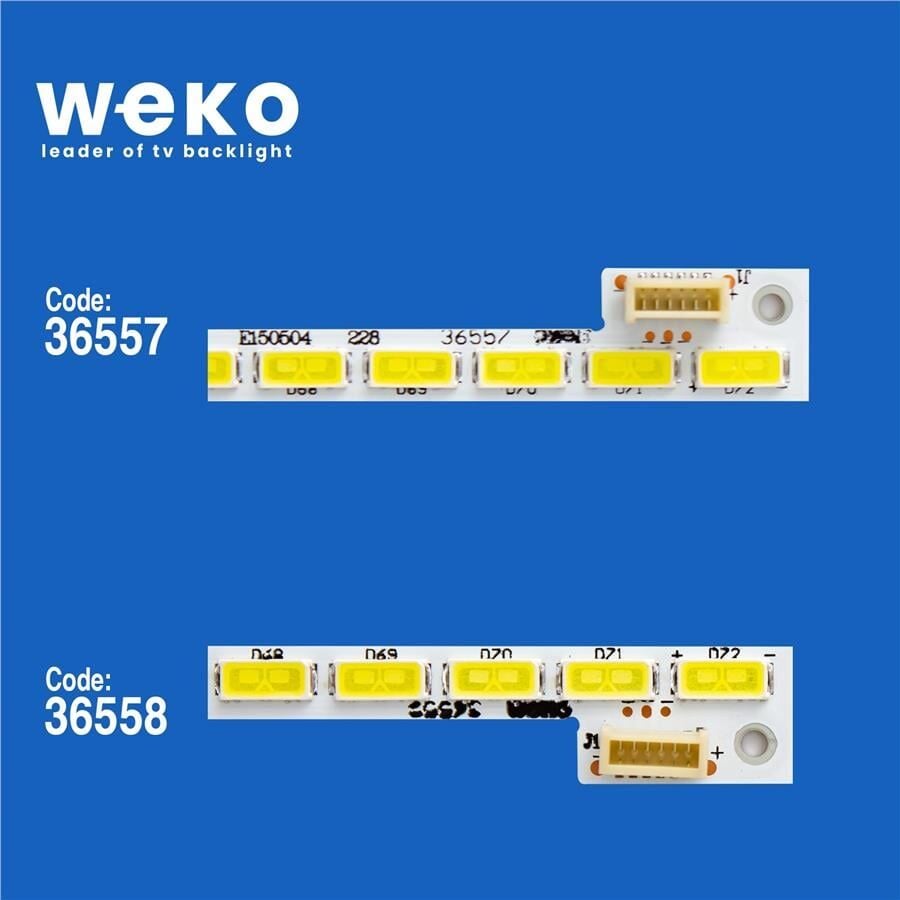 Wkset-5471 36557X1 36558X1 55Ta04 7030Pkg/55Ta05 7030Pkg 2 Adet Led Bar (72Led)