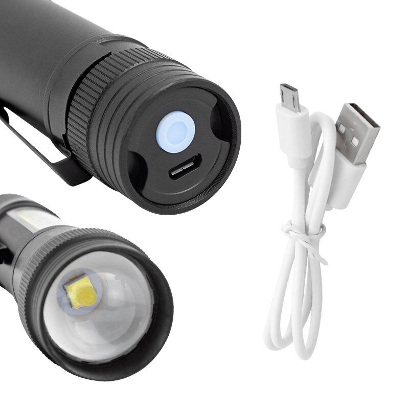 Powermaster PM-14622 Metal Su Geçirmez 3400 Lümen Power Ledli Şarjlı El Feneri