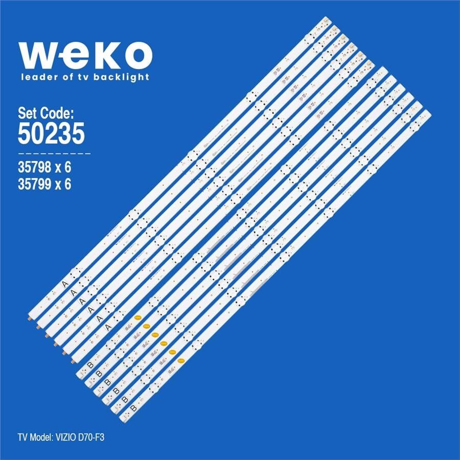 Wkset-5235 35798X6 35799X6 Lg Innotek Fbc 70Inch_E_Serıse _ 84Ea 12 Adet Led Bar